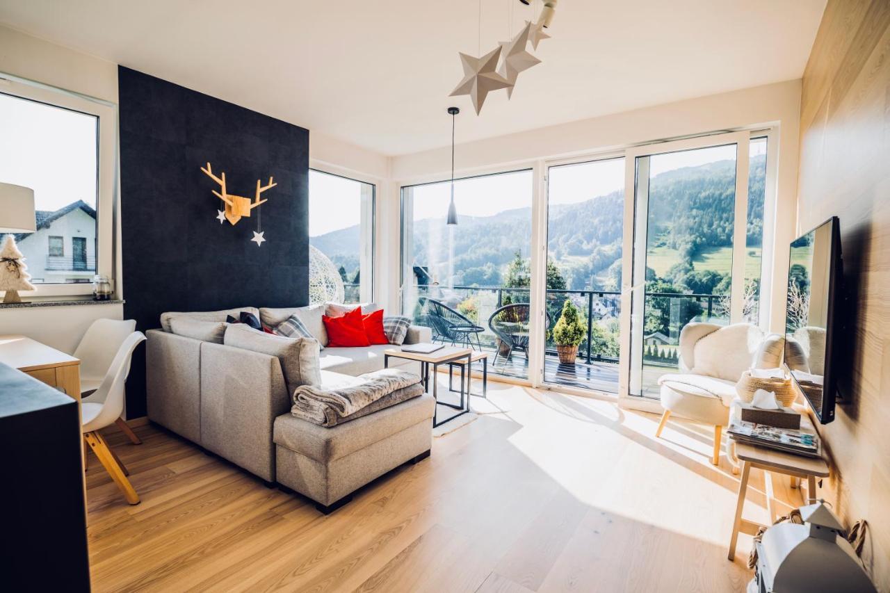 Widokowy Apartament Jodlowa Ski&Bike Szczyrk Dış mekan fotoğraf