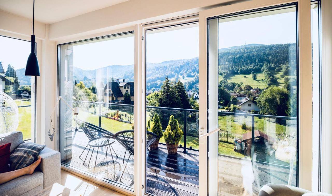 Widokowy Apartament Jodlowa Ski&Bike Szczyrk Dış mekan fotoğraf