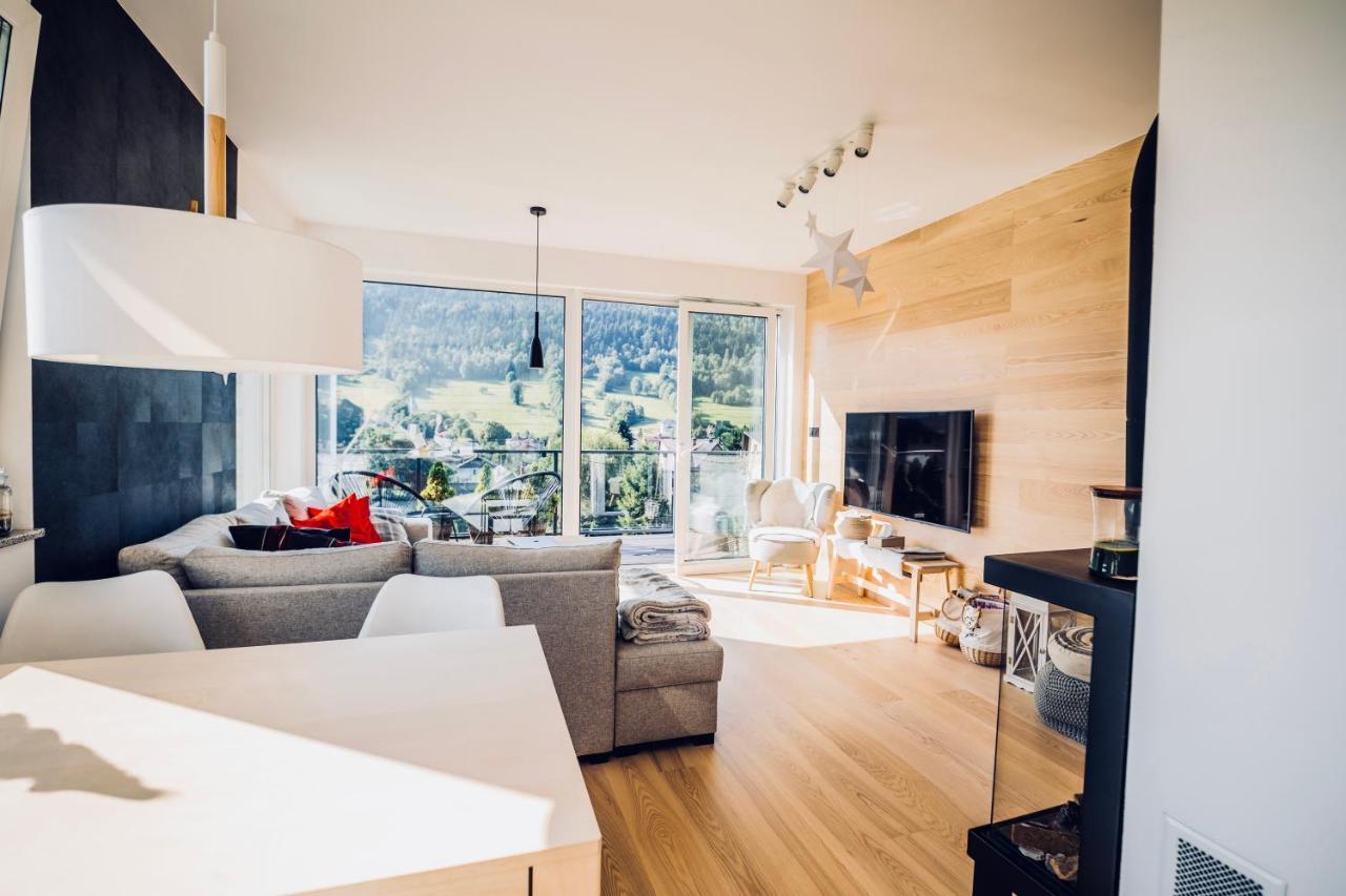 Widokowy Apartament Jodlowa Ski&Bike Szczyrk Dış mekan fotoğraf