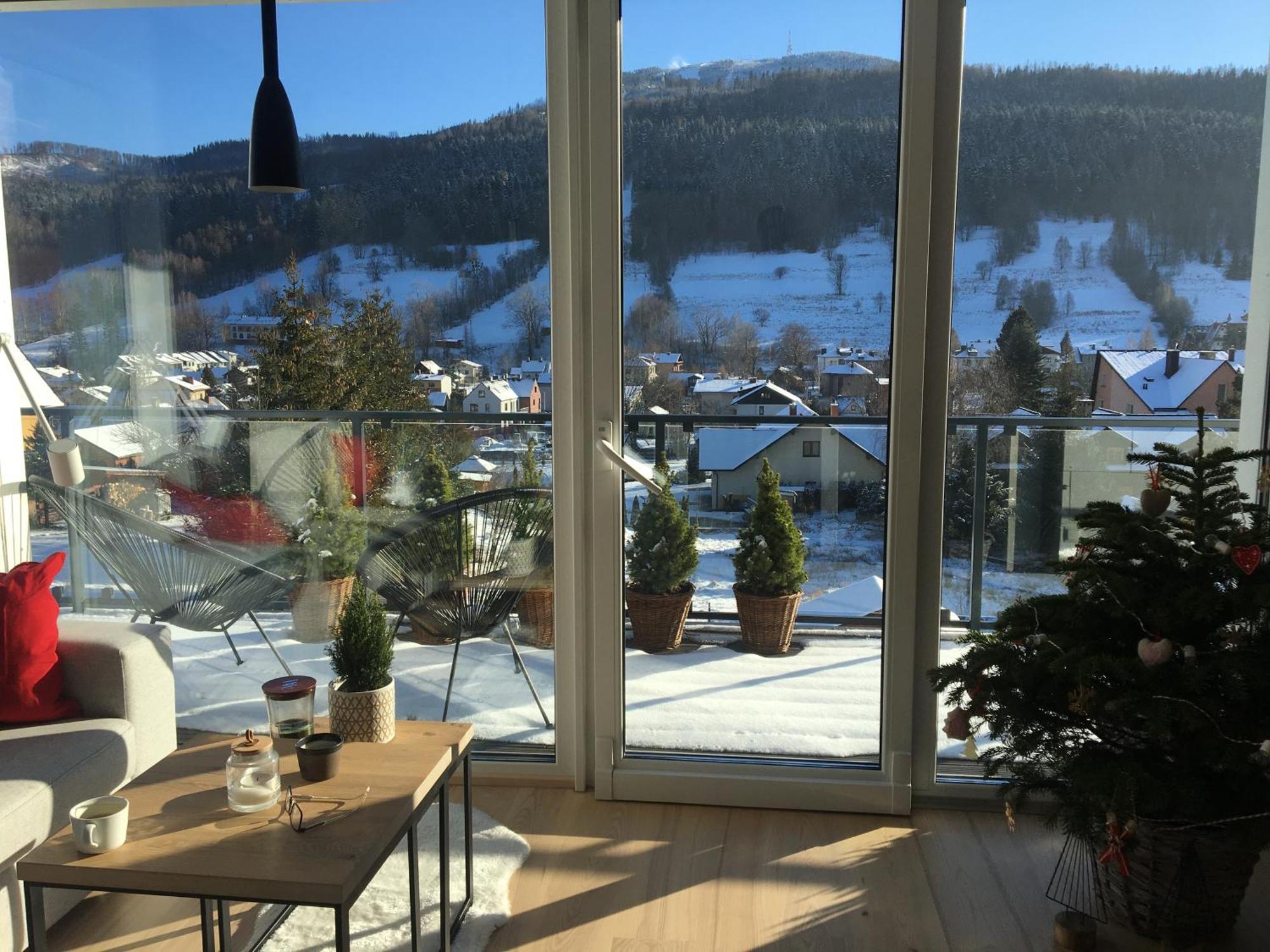Widokowy Apartament Jodlowa Ski&Bike Szczyrk Dış mekan fotoğraf